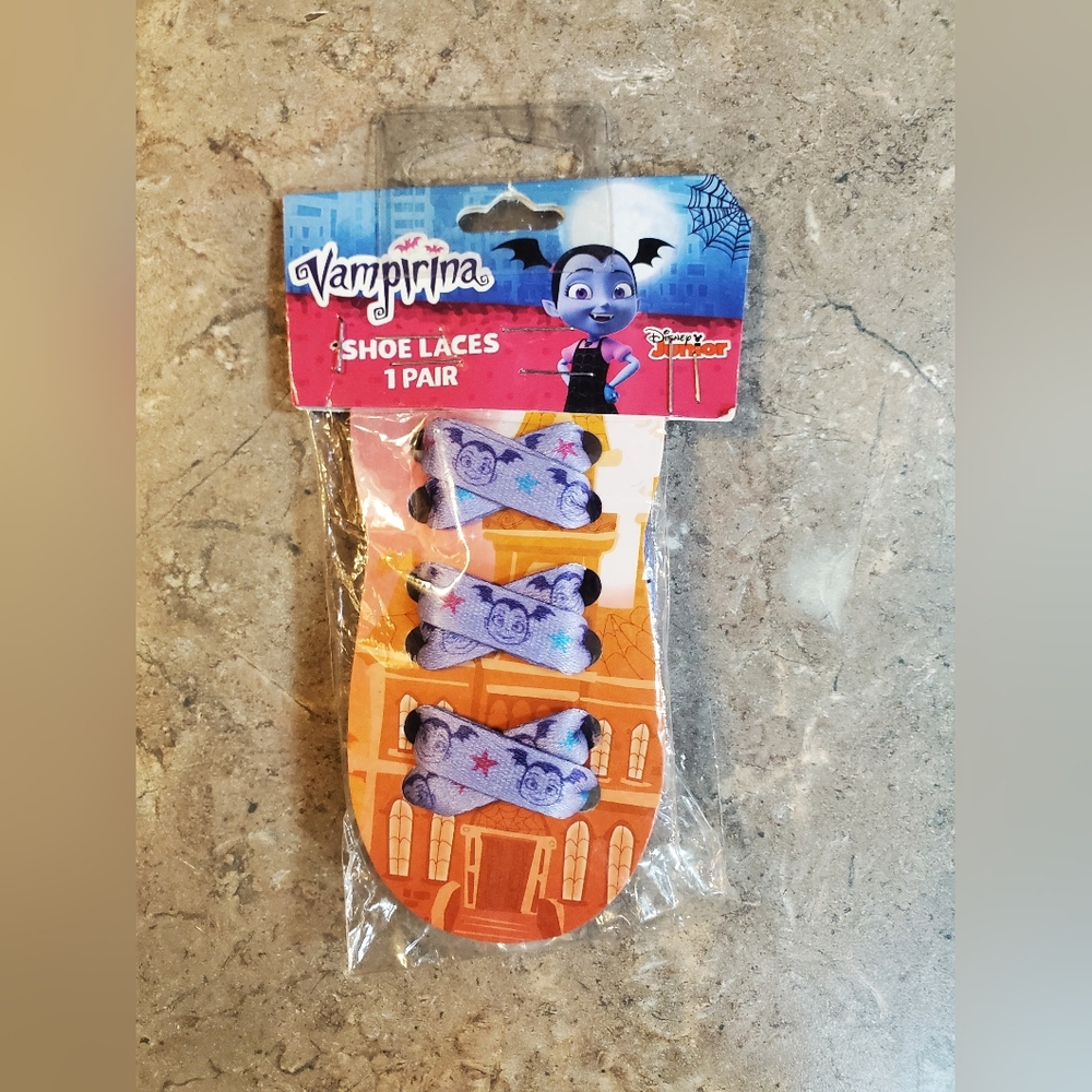 Disney Junior Vampirina shoe laces (1 pair) | NWT
